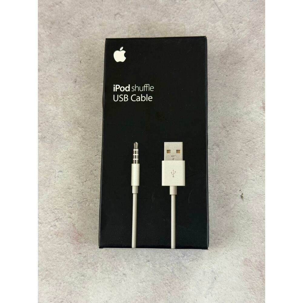 Official Apple iPod shuffle USB Cable [ White ] NEW
